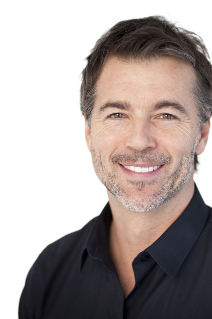 Visage d'un homme afin d'illustrer la chirurgie esthétique pour les hommes pratiqué chez Concept Clinic à Genève