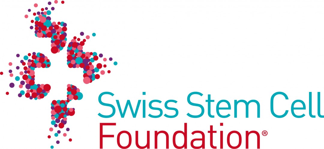Logo de Swiss Stem Cell Foundation dont le chirurgien esthétique Dr. Schlaudraff en est membre scientifique du conseil d'administration